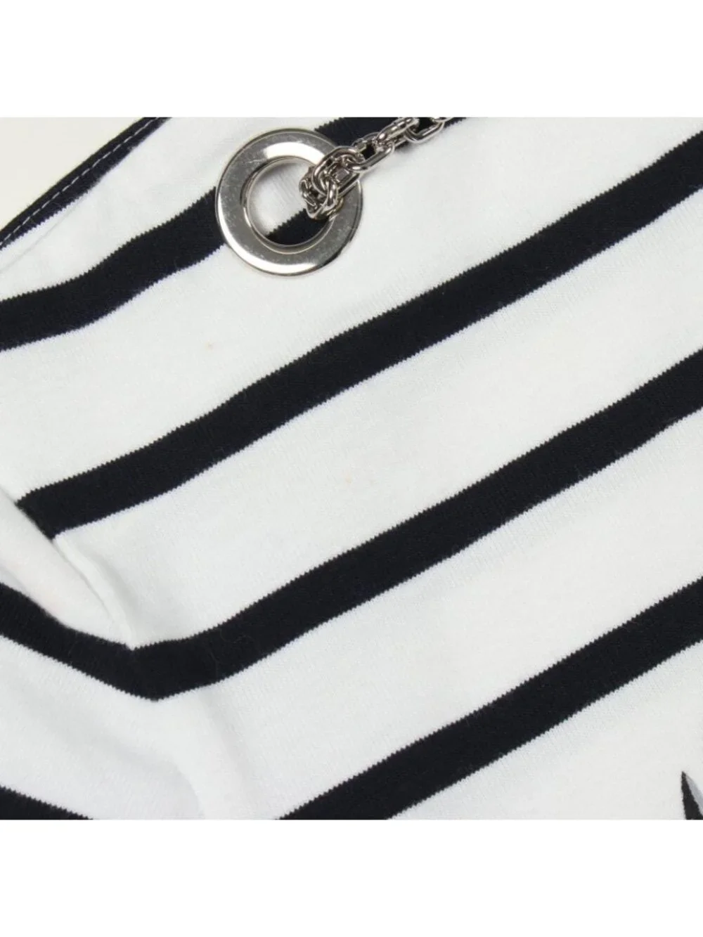 Louis Vuitton Short Sleeve T-Shirt Border with Anchor Chain Kfk Cotton